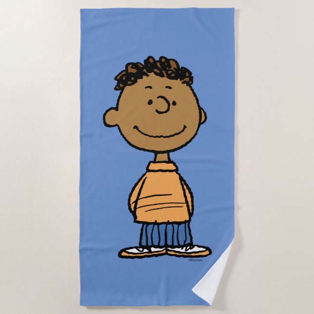 Toalla De Playa Franklin Smiling (Anverso)