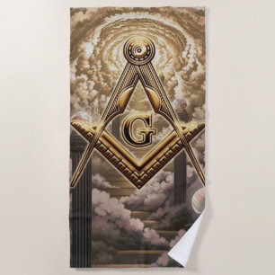 Toalla De Playa Freemason