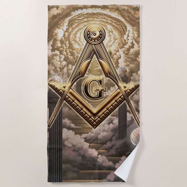Toalla De Playa Freemason (Anverso)
