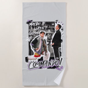 Toalla De Playa FRIENDS™ ¡Quizás si no fuera sin ropa interior!