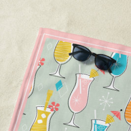 Toalla De Playa Fruity Tiki Beverages