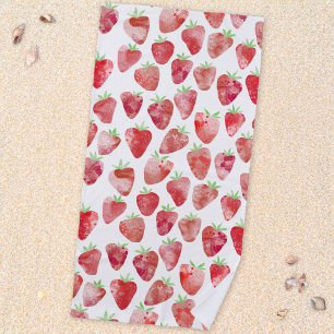 Toalla De Playa Fruta acuática de fresa