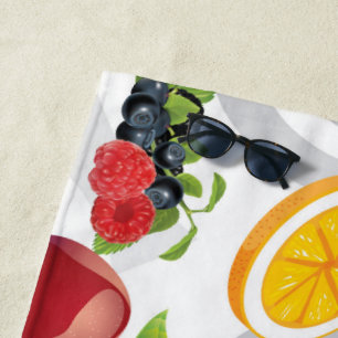 Toalla De Playa Frutas mixtas 5