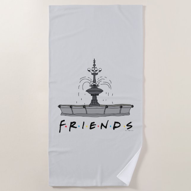 Toalla De Playa Fuente de FRIENDS™ (Anverso)