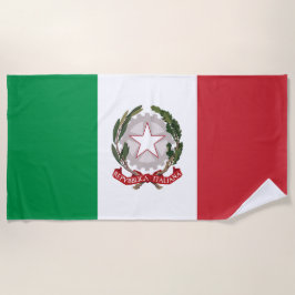 Toalla De Playa Funda de teléfono con bandera de Italia