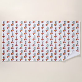 Toalla De Playa Fundición de helado