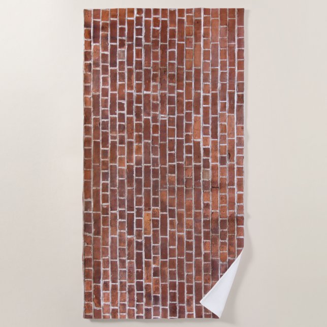 Toalla De Playa Funny Brick Wall (Anverso)