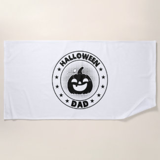 Toalla De Playa Funny Halloween Dad Halloween