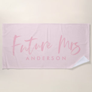 TOALLA DE PLAYA FUTURA SRA... COMPROMISO DE COLOR DE AGUA