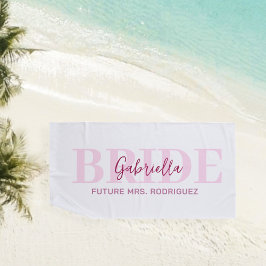 Toalla De Playa Future Mrs. pool towel, beach blanket