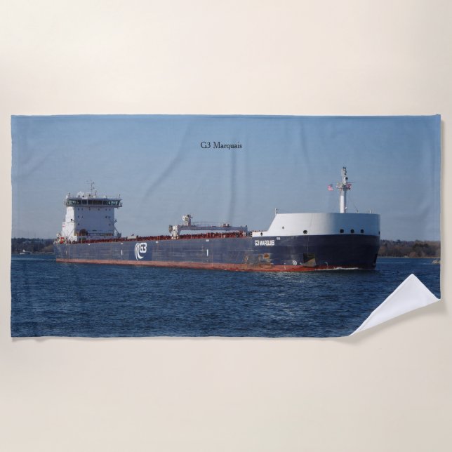 Toalla de playa G3 Marquais (Anverso)