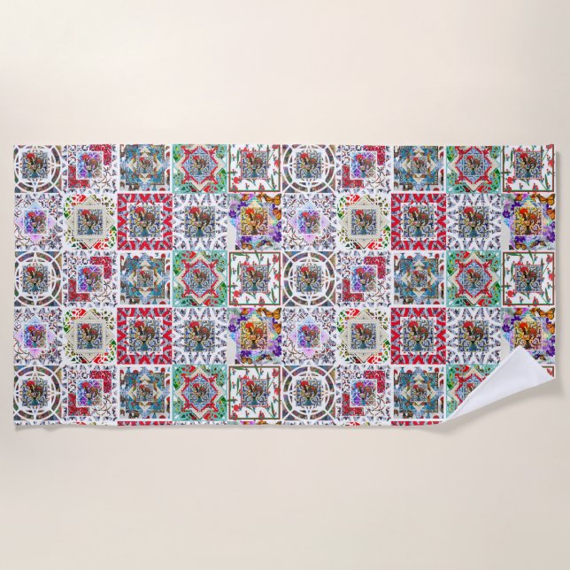 Toalla De Playa Galo de Barcelos, Portugal (Anverso)