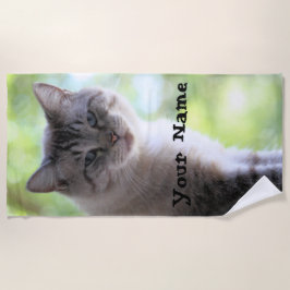 Toalla De Playa Gato