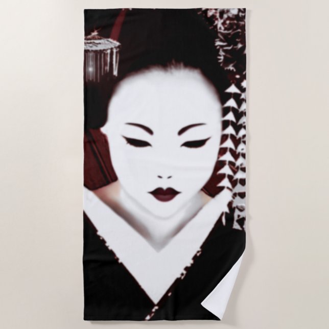 Toalla De Playa Geisha (Anverso)
