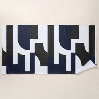 Toalla De Playa Geometría para sostenerse