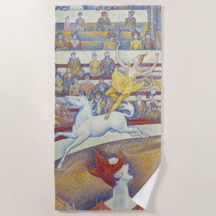 Toalla De Playa Georges Seurat - El circo