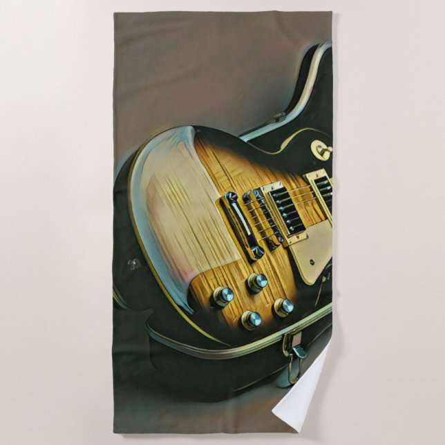 Toalla De Playa Gifts for guitarist (Anverso)