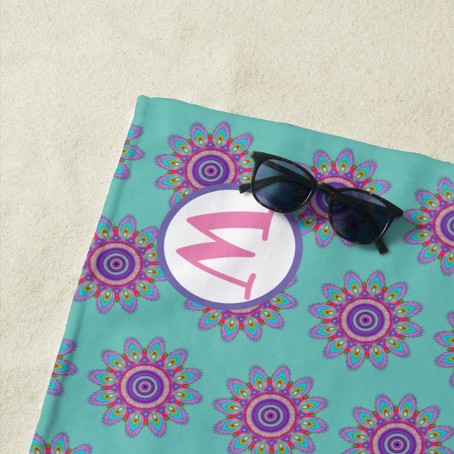 Toalla de playa gigante de 70x30 pulgadas. (In situ)