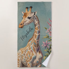 Toalla De Playa Gigante suave personalizado