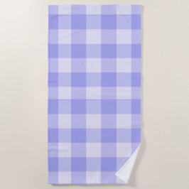 Toalla De Playa Gingham Preppy Moderno