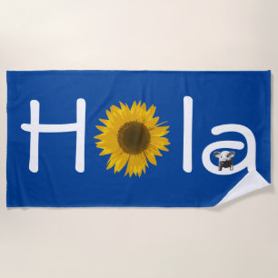 Toalla De Playa Girasol picante