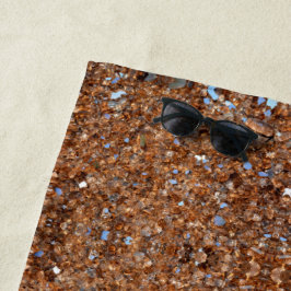 Toalla De Playa Glass de Bronze Golden Glass