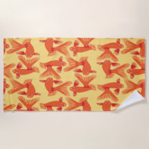 Toalla de playa "Glorious Goldfish"