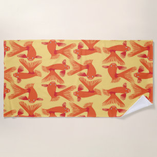 Toalla de playa "Glorious Goldfish"