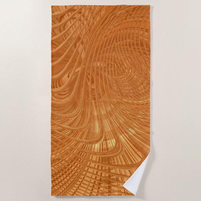 Toalla de playa Golden Waves (Anverso)