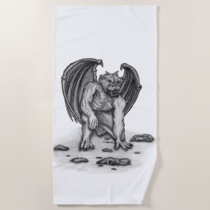 Toalla De Playa Golem Gargoyle