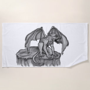 Toalla De Playa Golem Gargoyle