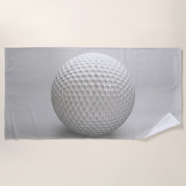 Toalla De Playa Golf Ball Sport (Anverso)