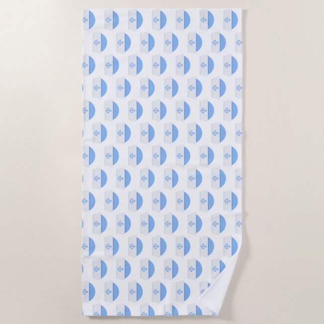 Toalla De Playa gorra marinero (Anverso)