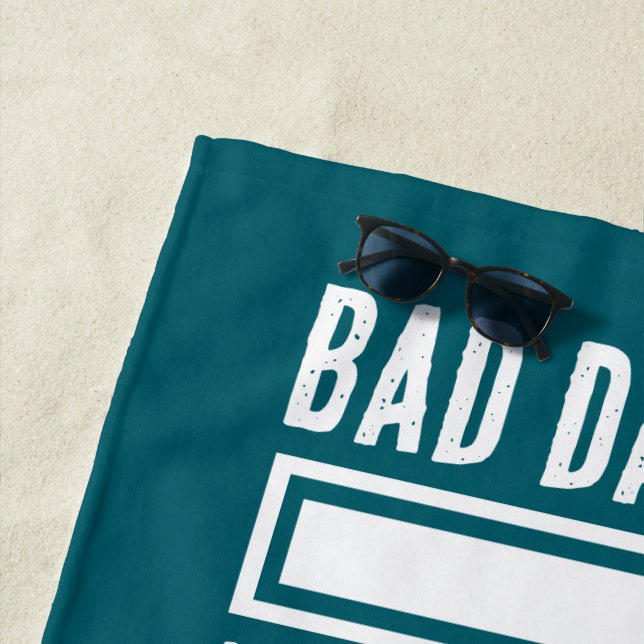 Toalla De Playa Graciosa carga de Chiste de papá malo (In situ)