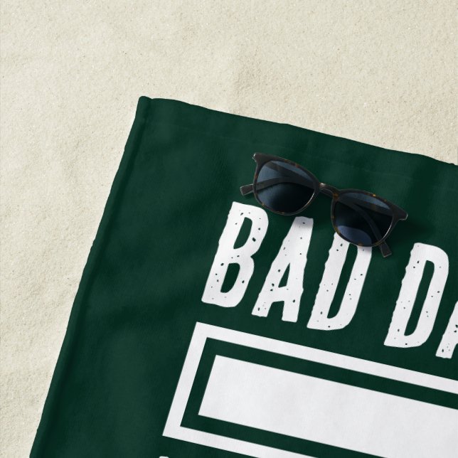 Toalla De Playa Graciosa carga de Chiste de papá malo (In situ)