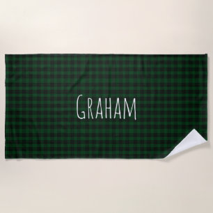 Toalla de playa Graham Tartan Plaid
