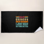 Toalla De Playa Grandfather Quotes | Dad Great Grandpa<br><div class="desc">Grandfather Quotes | Dad Great Grandpa</div>
