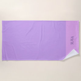 Toalla De Playa Granny Purple