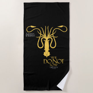 Toalla De Playa Greyjoy Sigil - No Sembramos
