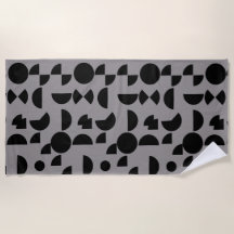 Gris negro moderno elegante tribal geométrica