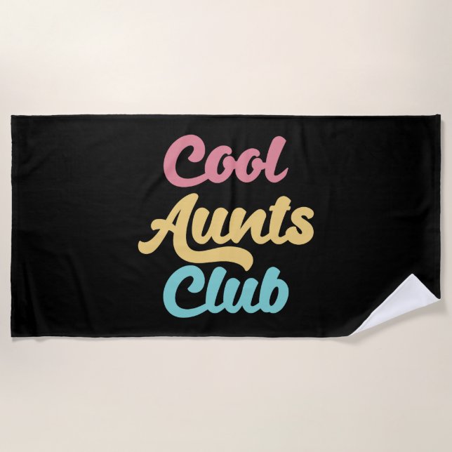 Toalla De Playa Guay Aunts Club II (Anverso)