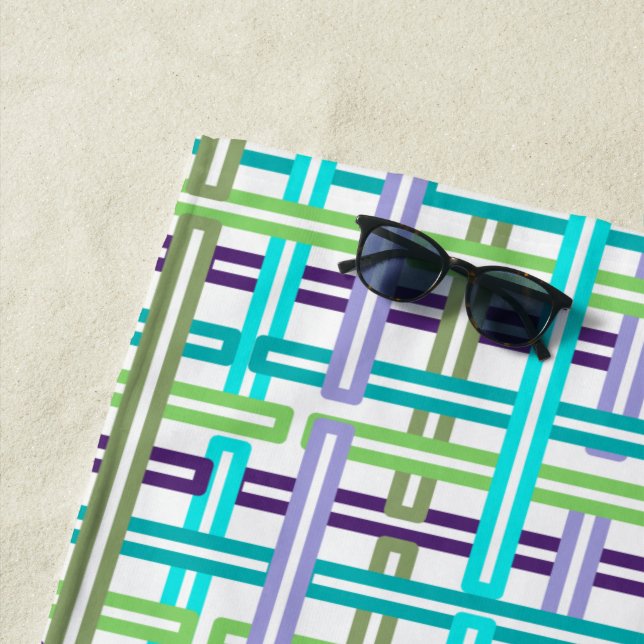 Toalla De Playa Guay Plaid (In situ)