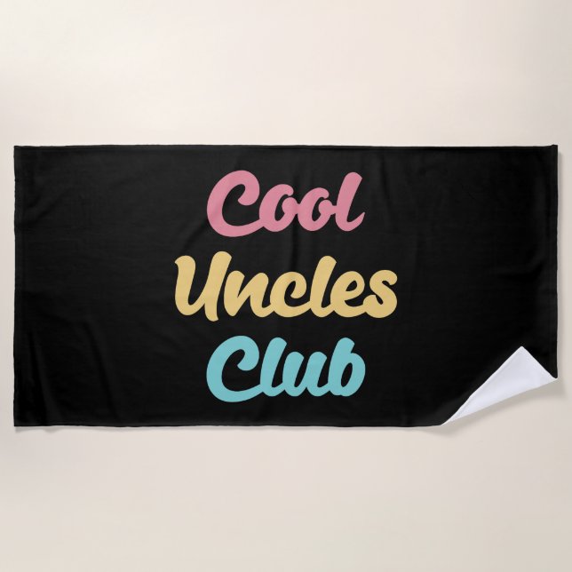 Toalla De Playa Guay Uncles Club II (Anverso)