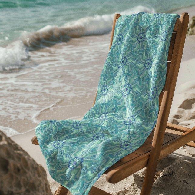 Toalla de Playa “Guijarros e Impresiones” (Subido por el creador)