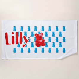 Toalla De Playa Gummy Jelly