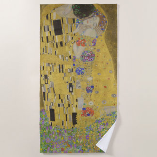 Toalla De Playa Gustav Klimt El Beso