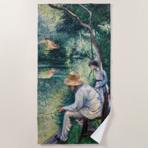 Toalla De Playa Gustave Caillebotte - Angling