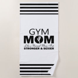 Toalla de playa Gym Mom