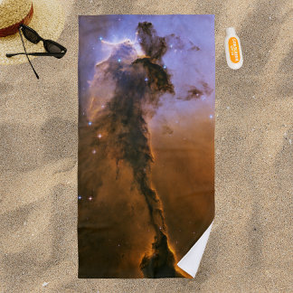 Toalla De Playa Hada de la NASA de Águila Nebulosa Resumen