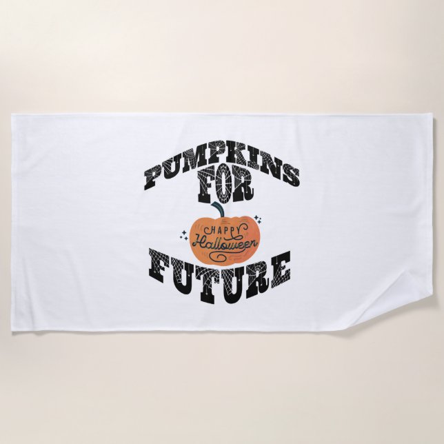 Toalla De Playa Halloween (Anverso)